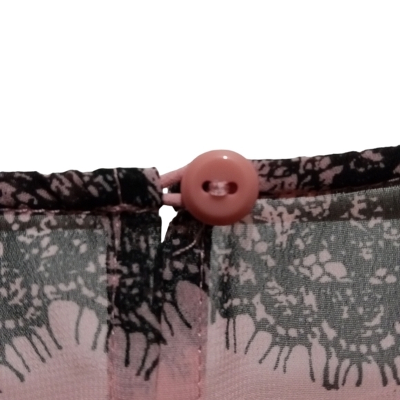 Enfocus Woman Pink & Black (Lace Print)Sleeveless Mini Dress Barbiecore 20W - Picture 7 of 11